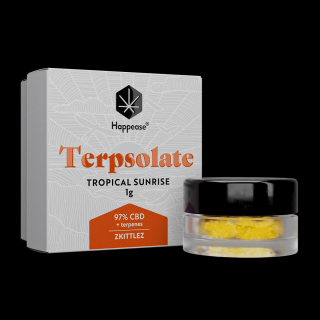 Happease, CBD Extrakt Terpsolate - Tropical Sunrise 97% CBD 1g