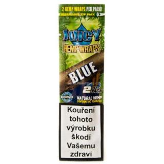 Jay's Hemp Blunt Wraps Blue, příchuť borůvka