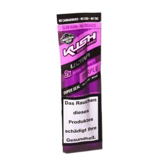 Kush Herbal Hemp Blunt Wraps Ultra Purple, příchuť hroznové víno