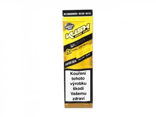 Kush Herbal Hemp Blunt Wraps Ultra Yellow, příchuť citronáda