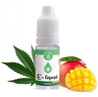 Zelená Země, CBD 1% liquid, příchuť Konopí - Mango Kush 10 ml