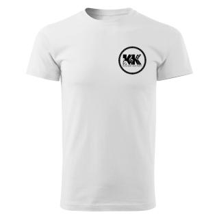 Bílé tričko Kousek Kultury Velikost: M