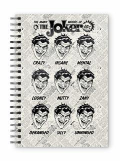 Blok A5 DC Comics – Joker Faces