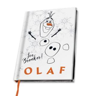 Blok Frozen – Ledové království - Olaf, A5, linkovaný