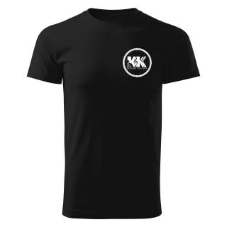 Černé tričko Kousek Kultury Velikost: XL