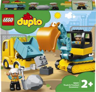LEGO® DUPLO 10931 Náklaďák a pásový bagr