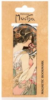 Magnetická záložka Alfons Mucha – Primrosa