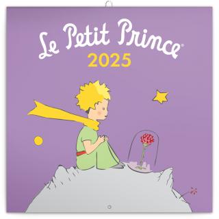 Poznámkový kalendář Malý princ 2025, 30 × 30 cm