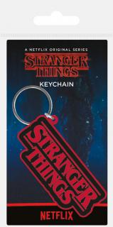 Přívěsek na klíče Stranger Things - Logo