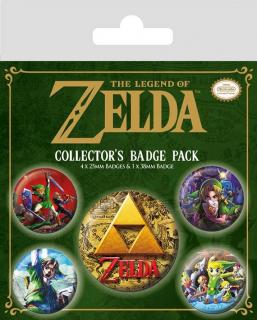 Sada placek Legend of Zelda - Classic