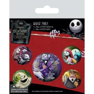 Sada placek Nightmare Before Christmas