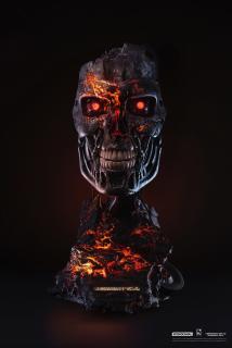 Sběratelská figurka Busta Terminator - T-800 Damaged, 1:1