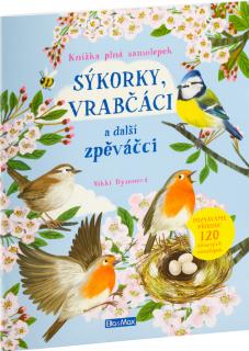 SÝKORKY, VRABČÁCI a další zpěváčci – Kniha samolepek