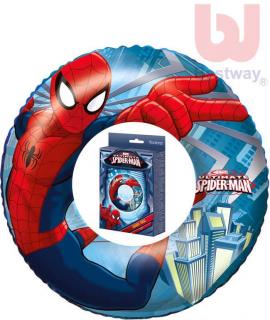 Bestway DISNEY Dětský nafukovací kruh Spiderman 3-6let, 56cm