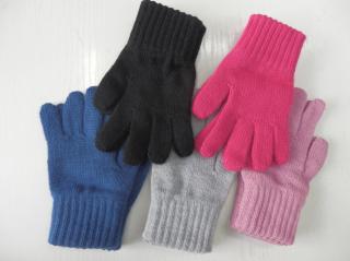 Dětské pletené rukavice PLETEX 5-8 let (10958)
