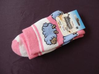 Dětské ponožky froté s ovečkou