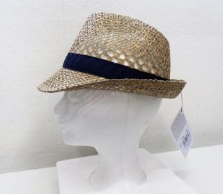 Dětský klobouk z mořské trávy, vel.53 (7139)