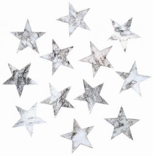 Hvězdičky z březové kůry 5,5 cm, 12 ks  3858