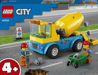 LEGO® City 60325 Náklaďák s míchačkou na beton