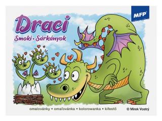 Omalovánky MFP Draci A5