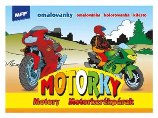 Omalovánky MFP Motorky  A5