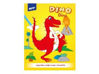 Omalovánky - spojovačky Dino 210x275mm/32s  A4