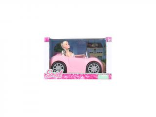 Panenka Sariel s autem růžovým kabrioletem