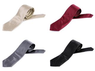 Saténová kravata vzor