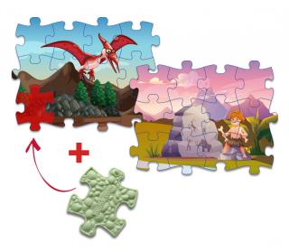 Everlasting Puzzle - Dinosauři/Pravěk Varianta: Pterodaktyl/Prehistorický chlapec