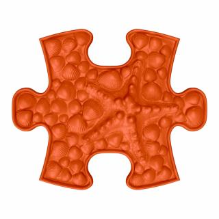 Ortopedická podložka - Hvězdice mini tvrdá Barva: Oranžová