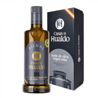 Casas de Hualdo Picual 500 ml – prémiový extra panenský olivový olej v dárkové kazetě