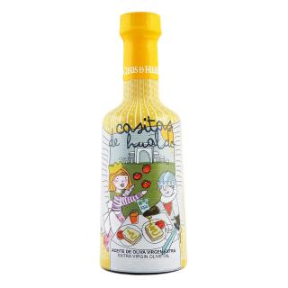 Casitas de Hualdo 250 ml žlutý – prémiový extra panenský olivový olej pro děti