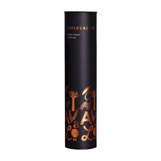 Chiavalon Dárkové balení Elegantní černý tubus na olivový olej Objem: 500 ml