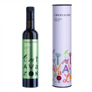 Chiavalon Romano 500 ml - jemný olivový olej v bílé dárkové tubě