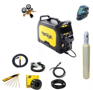 ESAB Rogue EMP 210 PRO Varianta: SET 31: svářečka s výbavou v popisu stroje + kukla profi Predátor + RV CO2 + lahev CO2 plná