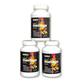 Moringa tablety - chytré trojbalení