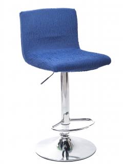 Potah na barovou židli JARA Barva: Modrá