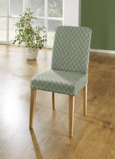 Potah na židli FLÓRA Barva: Zelená