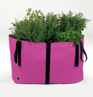 The Green Bag XL - Větší zahrada než jste kdy snili, přímo na vaší terase Růžová