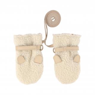 Donsje Kožené rukavice Richy Mittens Polar Bear Velikost: 12-18 m