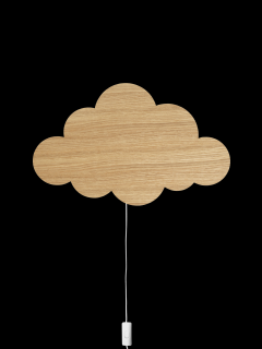 fermLIVING Nástěnná lampička Cloud Oiled Oak  fermLIVING Cloud Lamp