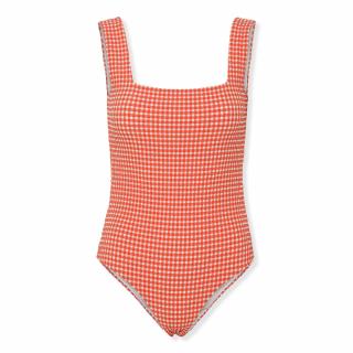 Konges Sløjd Dámské plavky Fresia Red  Konges Sløjd Fresia Mommy Swimsuit Velikost: S