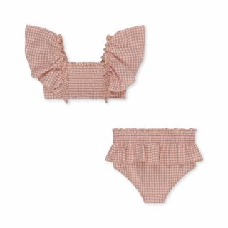 Konges Slojd Dvoudílné dívčí plavky Fresia Mellow Rose  Konges Sløjd Fresia Bikini Velikost: 4 roky