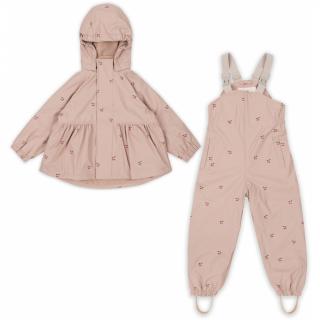 Konges Sløjd souprava do deště Rainy Cherry Blush  Konges Sløjd Rainy Rainwear Velikost: 3 roky