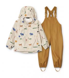 Liewood Nepromokavá souprava do deště Melodi Safari  Liewood Melodi printed Rainwear Velikost: 3 roky