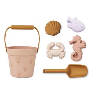 Liewood Plážový set Dante Sea Shell / Pale Tuscany  Liewood Dante Shell Beach Set