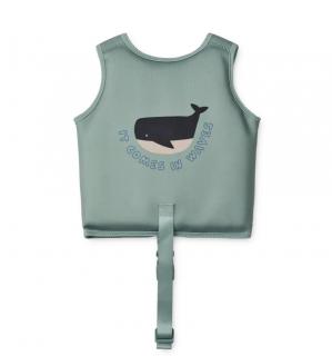 Liewood Plovací vesta Dove It Comes in Waves/Peppermint  Liewood Dove Swim Vest Velikost: 3-4 roky (15-19 kg)