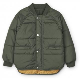 Liewood Prošívaná thermo bunda Kendra Hunter Green  Liewood Kendra Jacket Velikost: 116 / 6 let