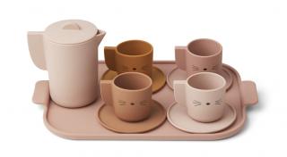 Liewood Silikonový čajový set Ophelia Tea Set Rose