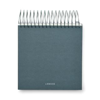 Liewood Skicovací blok Shelly Whale Blue  Liewood Shelly Sketch Book